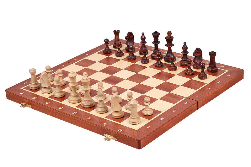 Set di scacchi da torneo n. 5 Inarsia (48x48cm) - Set di scacchi da torneo n. 5 Inarsia (48x48cm)