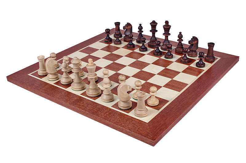 Cassapanca in legno No7 con figure Staunton - Cassapanca in legno No7 con figure Staunton