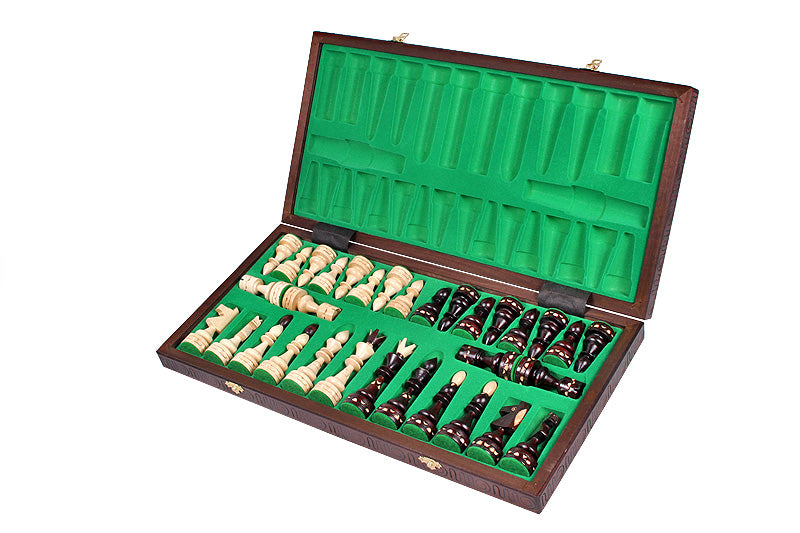 INDIAN LARGE Schach (54x54cm) - INDIAN LARGE Schach (54x54cm)