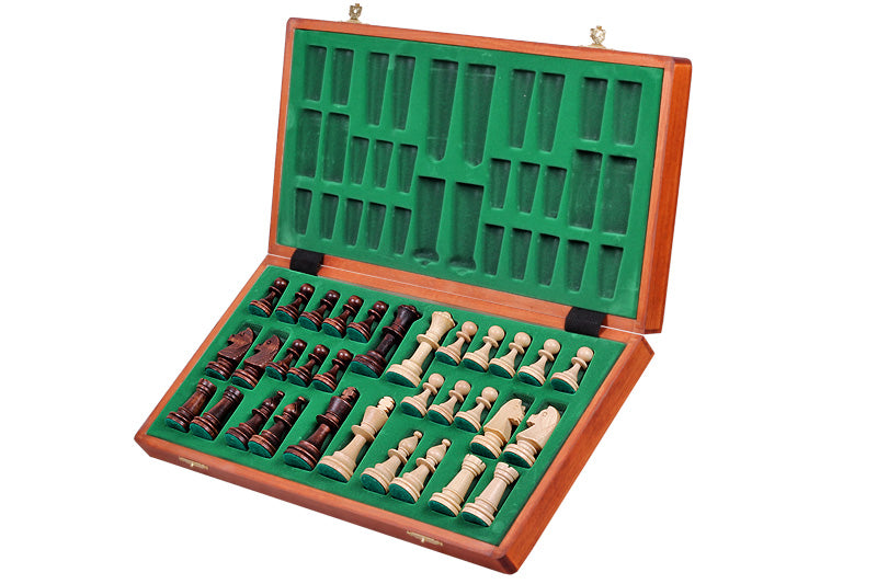 Set di scacchi da torneo n. 5 Inarsia (48x48cm) - Set di scacchi da torneo n. 5 Inarsia (48x48cm)