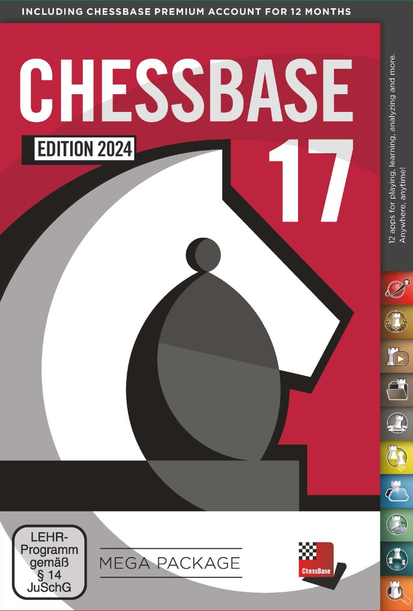 Mega pack ChessBase 17 - Édition 2024 - bda34d86dca482958813f2cdb36047c0