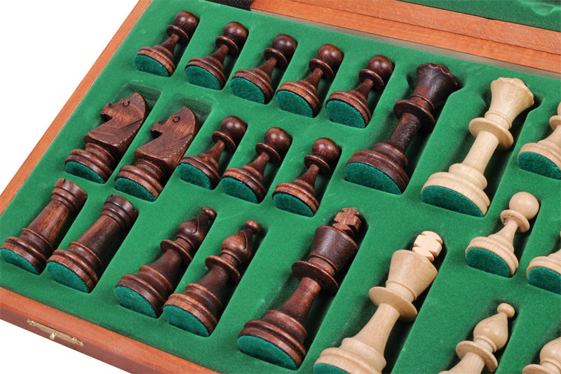 Set di scacchi da torneo n. 5 Inarsia (48x48cm) - Set di scacchi da torneo n. 5 Inarsia (48x48cm)