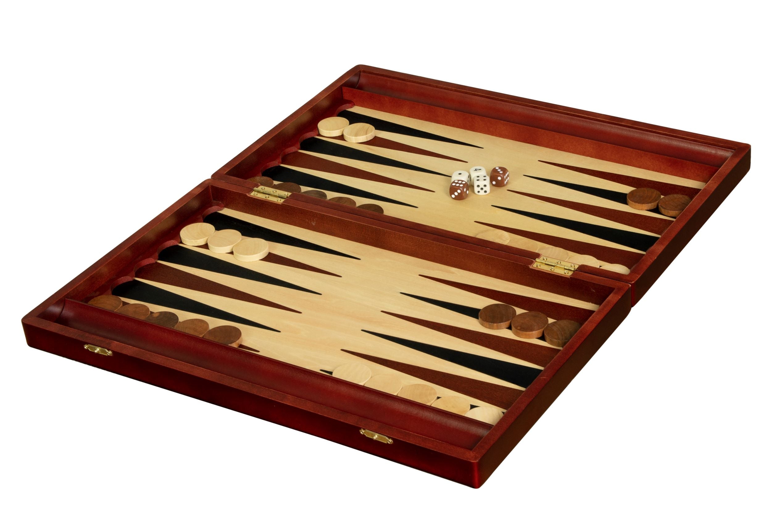BACKGAMMON - LARGE TRICTRAK - BACKGAMMON - LARGE TRICTRAK