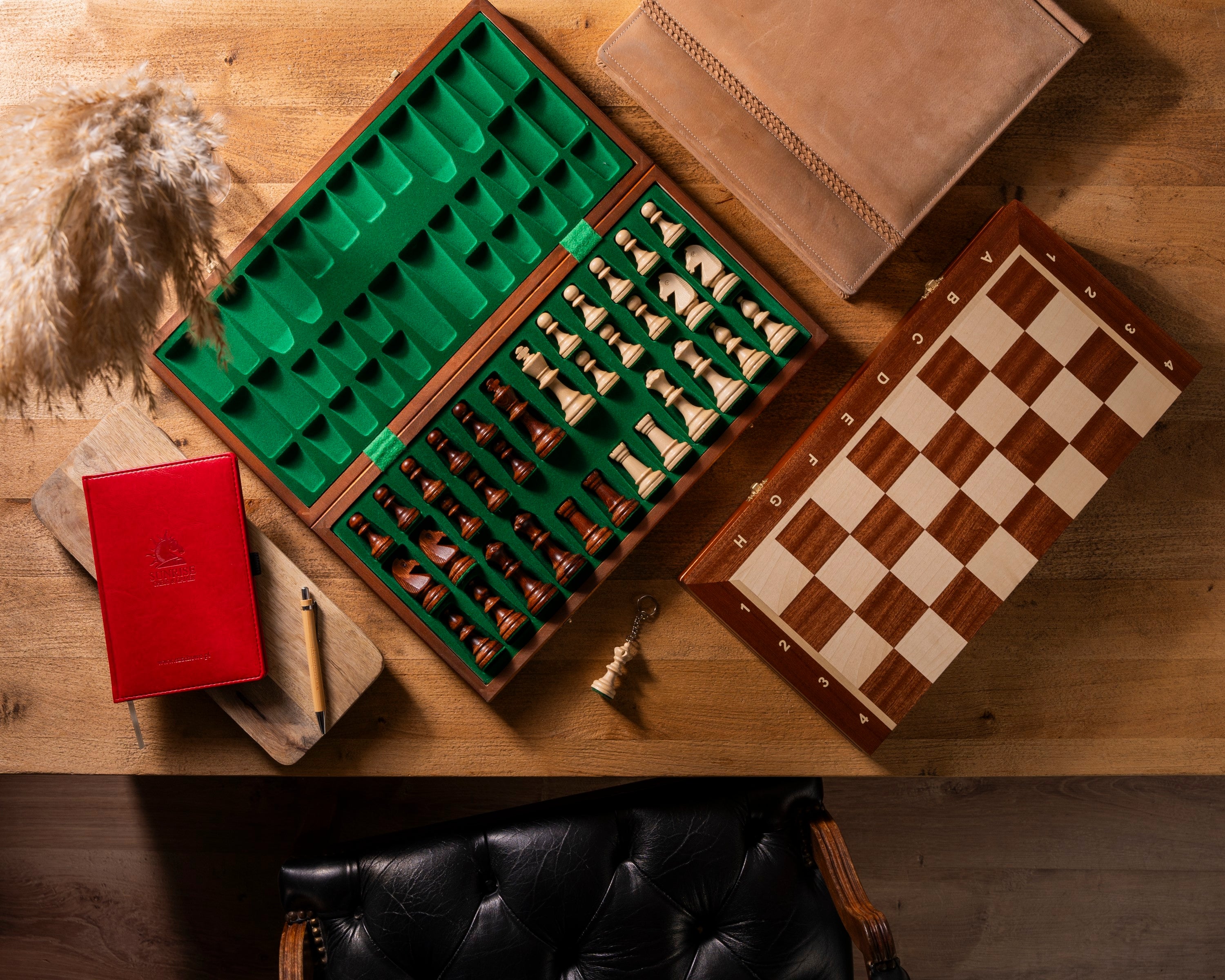 Tournament Chess No. 5 Intarsien mit zusätzlichen Hetmans - Tournament Chess No. 5 Intarsien mit zusätzlichen Hetmans