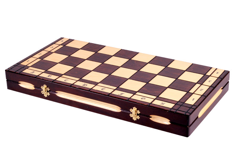 Jeu d'Echecs GALANT en bois bois de charme, de grande taille (57 x 57cm) - Ensemble Complet - Jeu d'Echecs GALANT en bois bois de charme, de grande taille (57 x 57cm) - Ensemble Complet