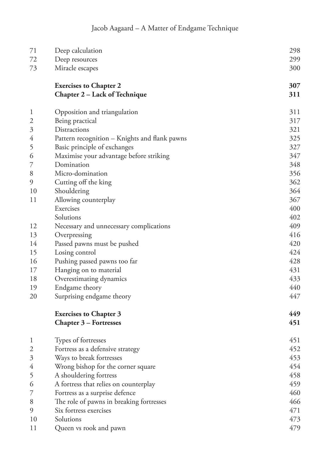 A Matter of Endgame Technique by Jacob Aagaard (hardcover) - A Matter of Endgame Technique by Jacob Aagaard (hardcover)
