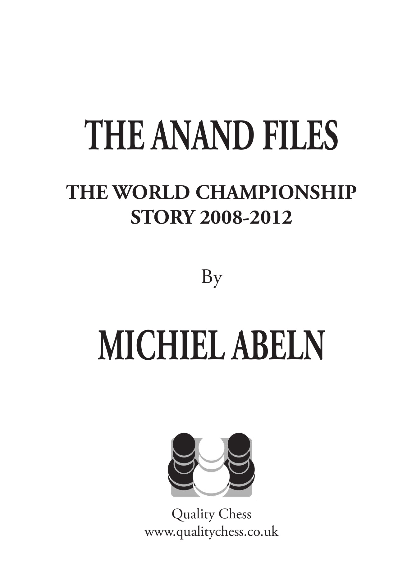 The Anand Files by Michiel Abeln (hardcover) - The Anand Files by Michiel Abeln (hardcover)