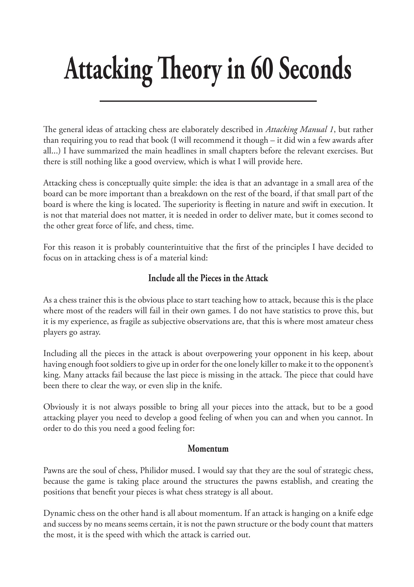 Grandmaster Preparation - Attack and Defence by Jacob Aagaard (softcover) - Grandmaster Preparation - Attack and Defence by Jacob Aagaard (softcover)