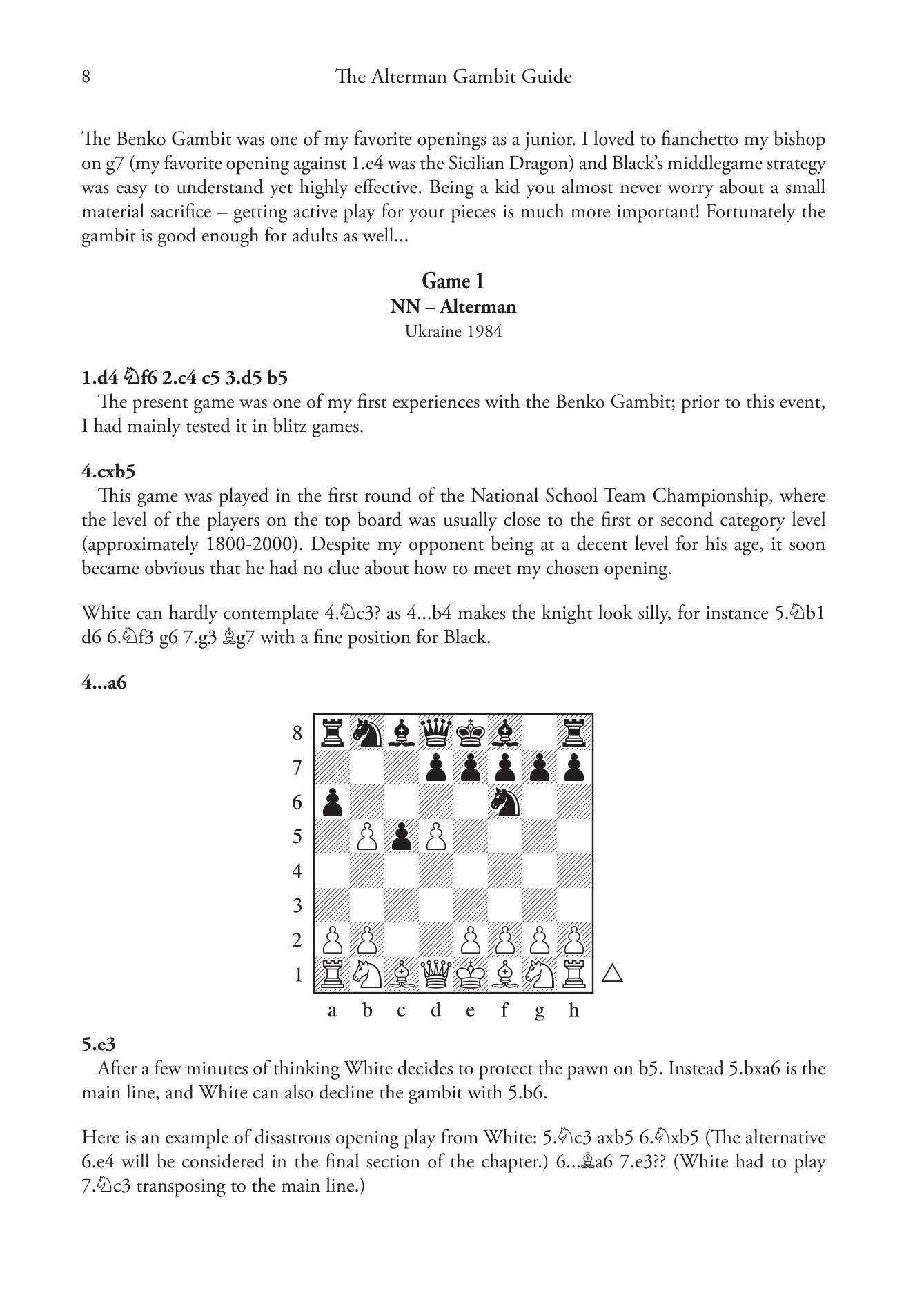 The Alterman Gambit Guide - Black Gambits 1, de Boris Alterman (tapa blanda) - The Alterman Gambit Guide - Black Gambits 1, de Boris Alterman (tapa blanda)