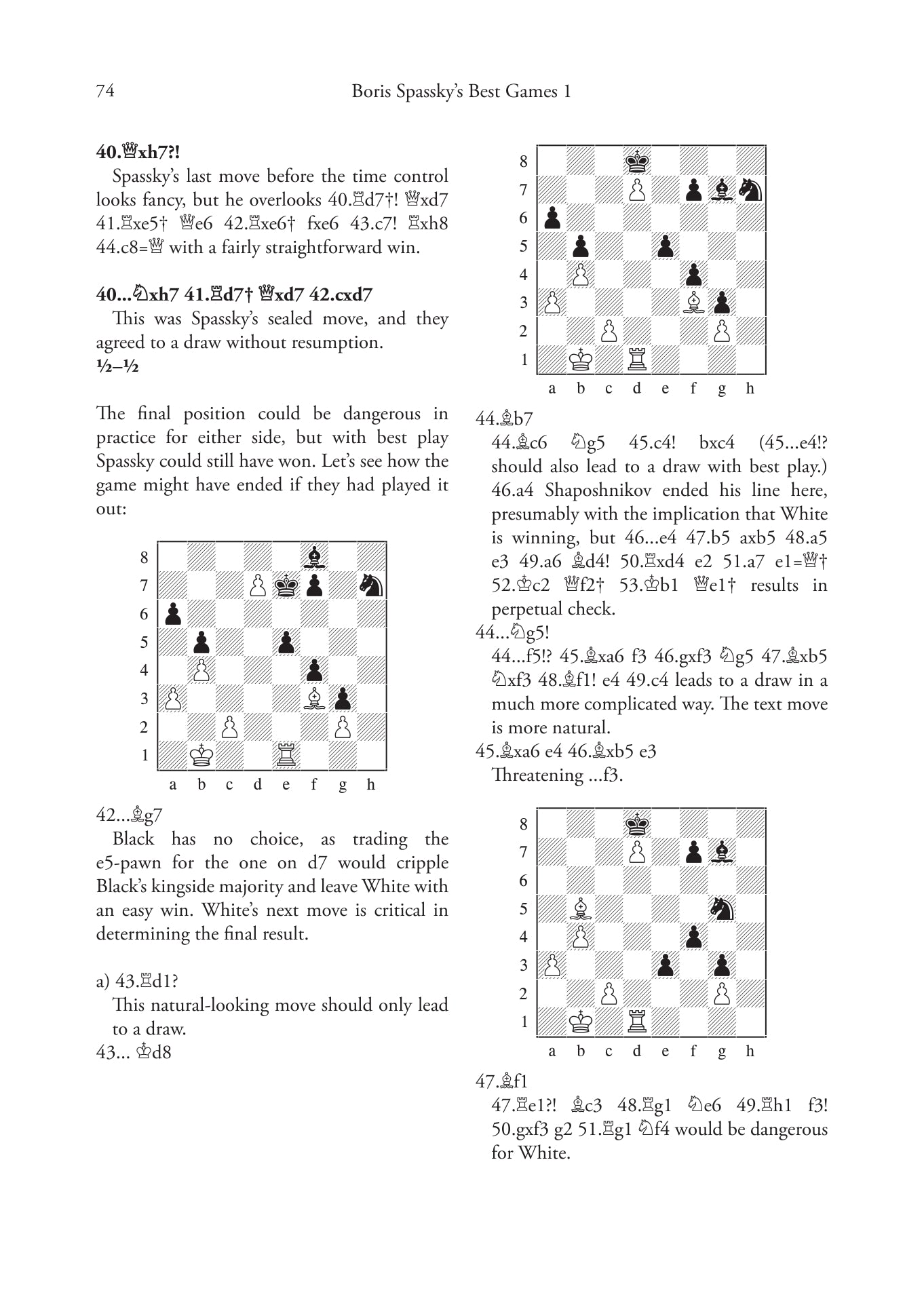 Boris Spassky's Best Games 1 1948-1968 The Rising Star by Tibor (hardcover) - Boris Spassky's Best Games 1 1948-1968 The Rising Star by Tibor (hardcover)