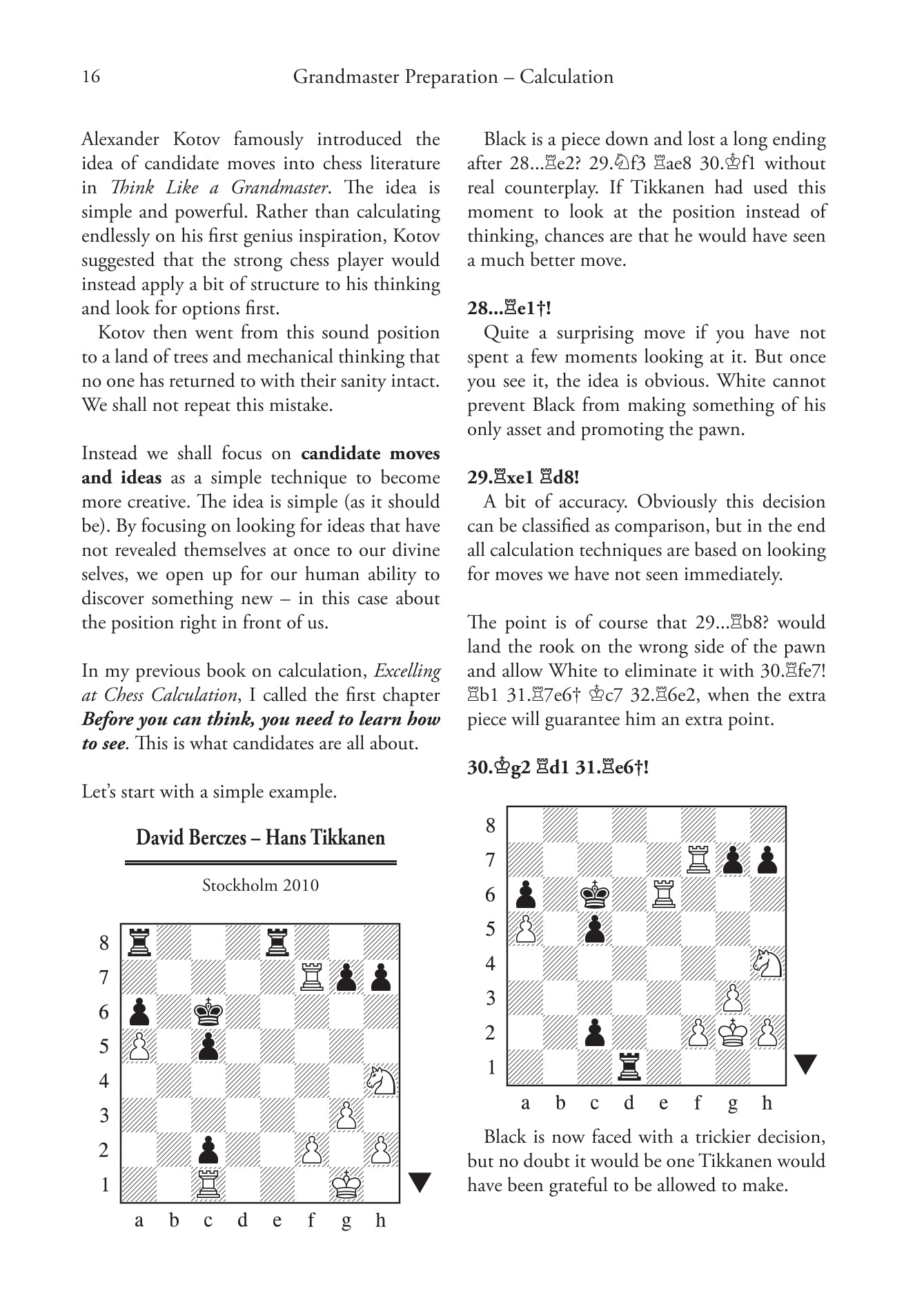Grandmaster Preparation - Calculation (2nd edition) by Jacob Aagaard (softcover) - Grandmaster Preparation - Calculation (2nd edition) by Jacob Aagaard (softcover)