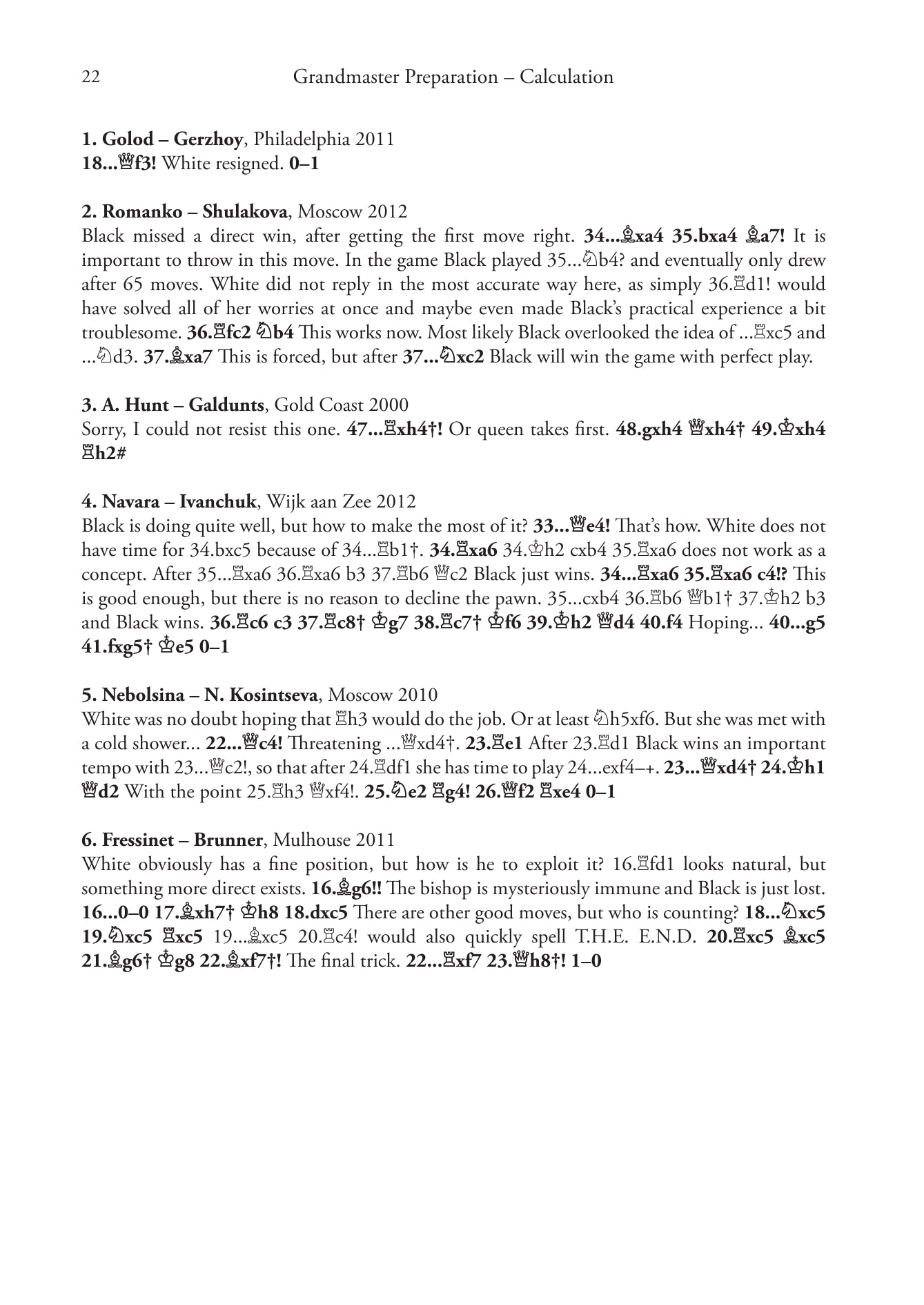 Grandmaster Preparation - Calculation (2nd edition) by Jacob Aagaard (softcover) - Grandmaster Preparation - Calculation (2nd edition) by Jacob Aagaard (softcover)