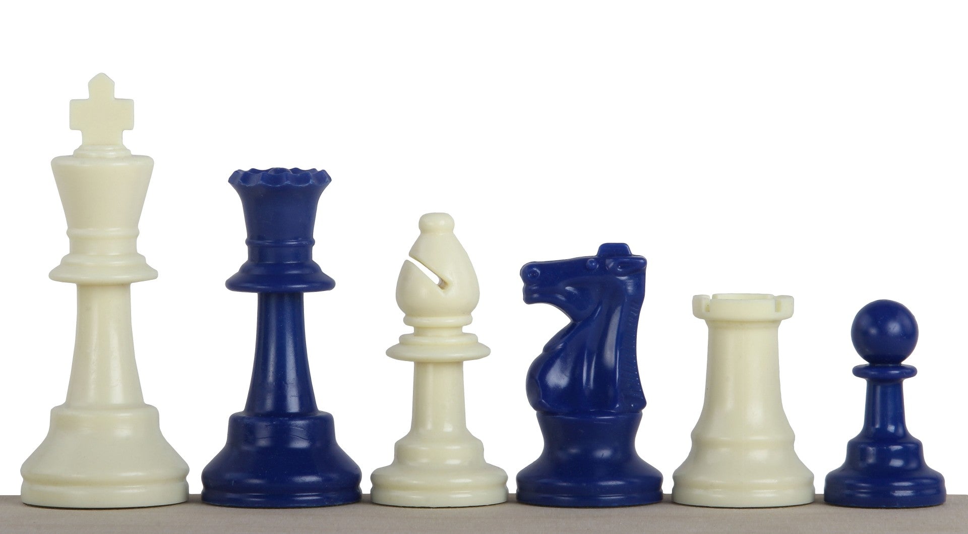Blaue Schachfiguren Nr. 6 - Blaue Schachfiguren Nr. 6