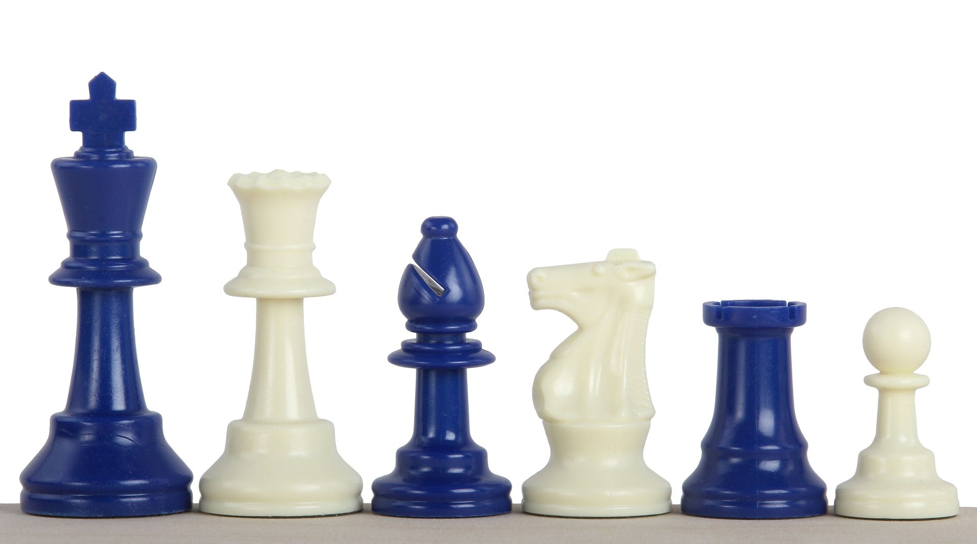 Blaue Schachfiguren Nr. 6 - Blaue Schachfiguren Nr. 6