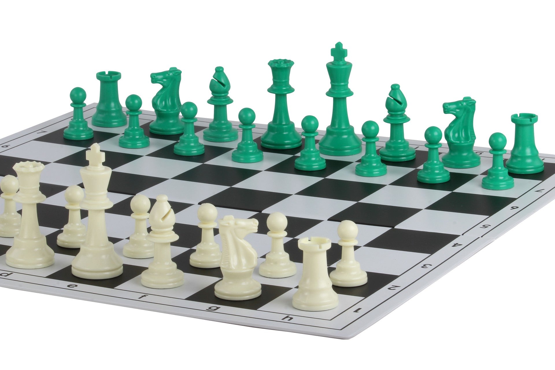 Grüne Schachfiguren Nr. 6 - Grüne Schachfiguren Nr. 6