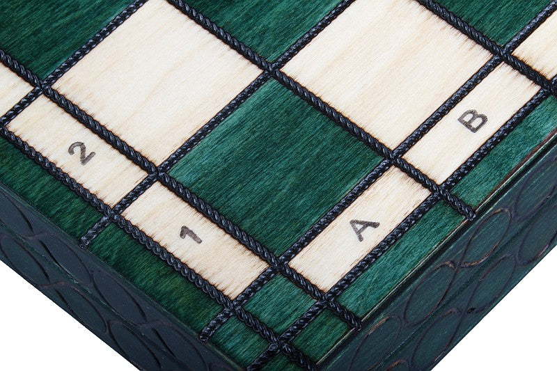 AJEDREZ REAL MEDIANO (35x35cm) color verde - AJEDREZ REAL MEDIANO (35x35cm) color verde