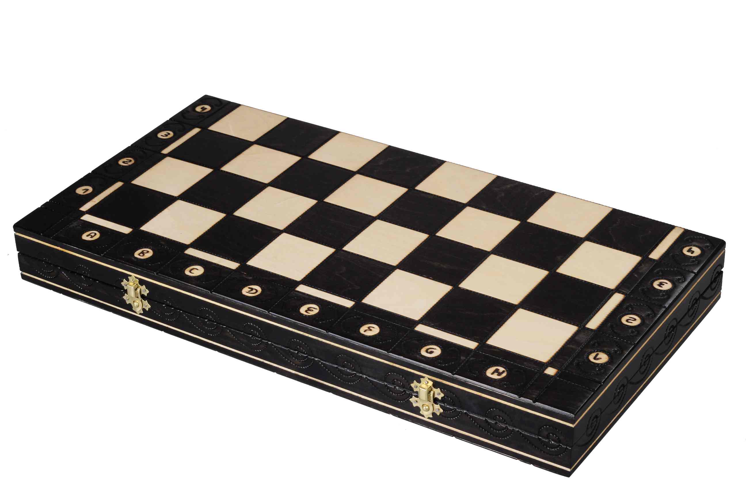 AMBASSADOR Schachfiguren New Line (55x55cm) Farbe schwarz - AMBASSADOR Schachfiguren New Line (55x55cm) Farbe schwarz