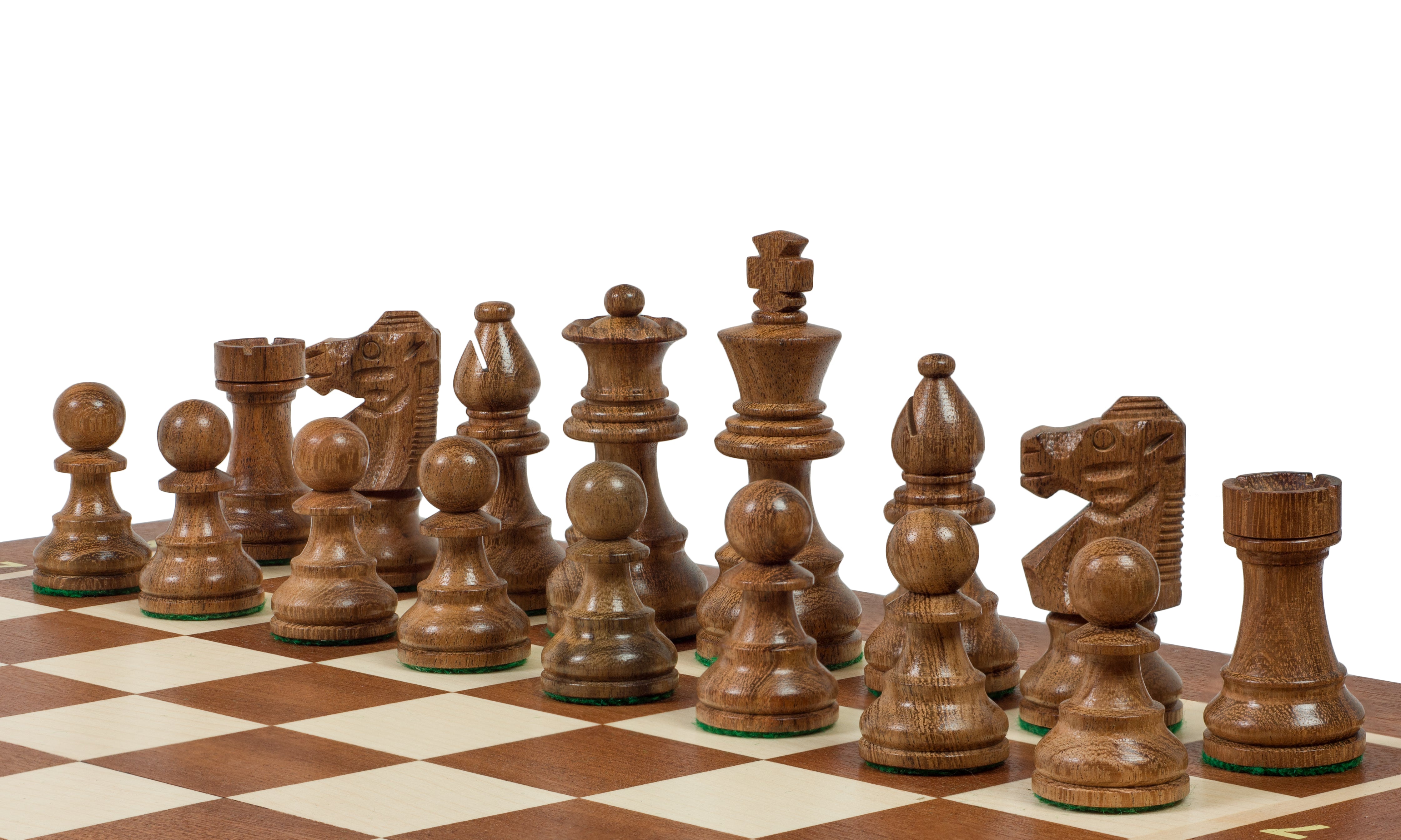 TOURNAMENT No4 intarsy French ACACIA/BOXWOOD 3" pieces - TOURNAMENT No4 intarsy French ACACIA/BOXWOOD 3" pieces