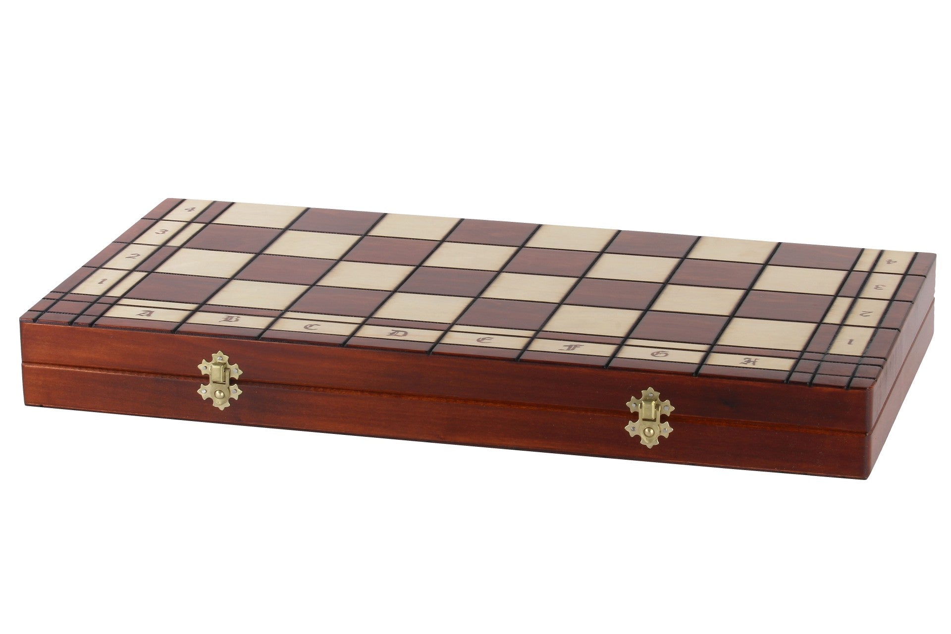 Juego de ajedrez de madera plegable Campeón 55 x 55 cm - Juego de ajedrez de madera plegable Campeón 55 x 55 cm