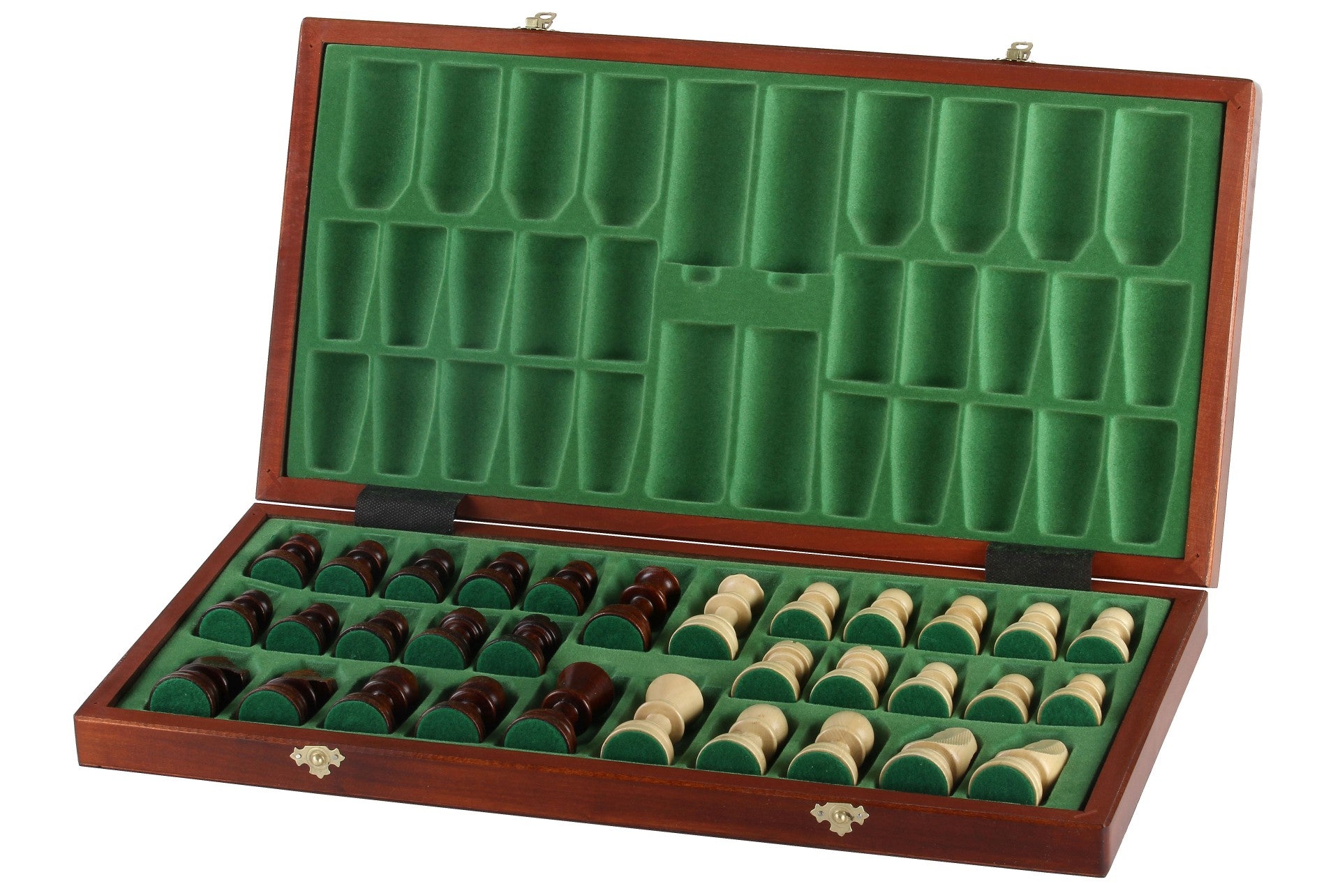 Juego de ajedrez de madera plegable Campeón 55 x 55 cm - Juego de ajedrez de madera plegable Campeón 55 x 55 cm