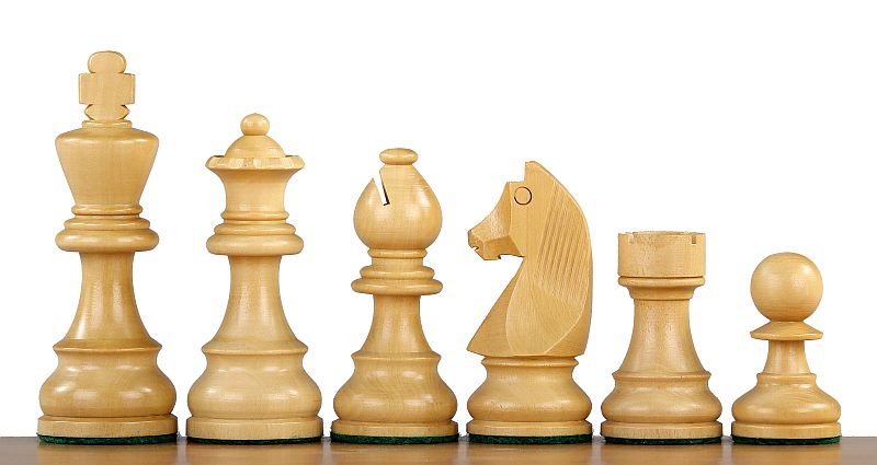 Juego de ajedrez de torneo nº 5 - tablero de 50 mm + piezas de caballero alemán de 3,5 - Juego de ajedrez de torneo nº 5 - tablero de 50 mm + piezas de caballero alemán de 3,5