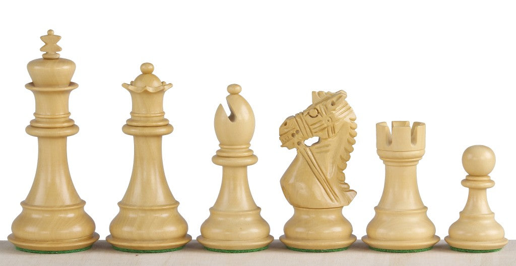 King's Bridal Acacia/Buckthorn Chess Figures 3.75 - King's Bridal Acacia/Buckthorn Chess Figures 3.75