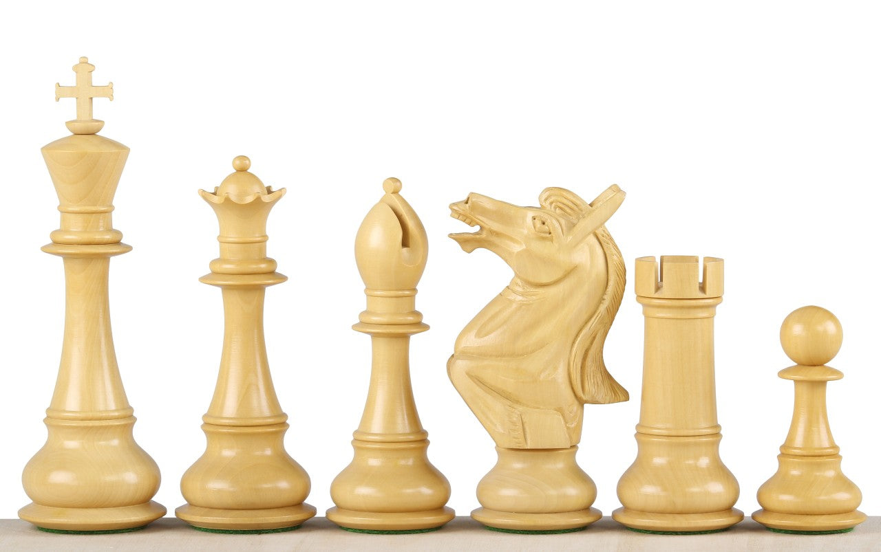 NAPOLEON SCHACHFIGUREN AUS EBENHOLZ 6 ZOLL - NAPOLEON SCHACHFIGUREN AUS EBENHOLZ 6 ZOLL