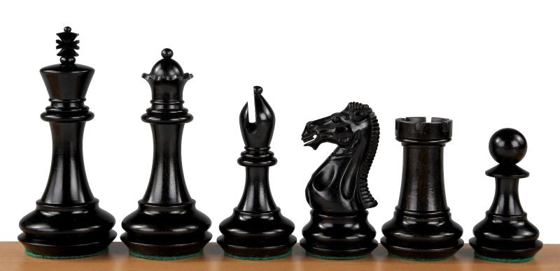 Piezas de ajedrez CHAMPFERED SECOYA 4,25" - Piezas de ajedrez CHAMPFERED SECOYA 4,25"