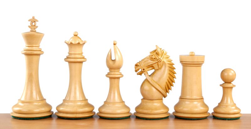 piezas de ajedrez «Made in America» de ébano, 10,8 cm - 6d36716e0d2d98cd2e63a8075655ab53