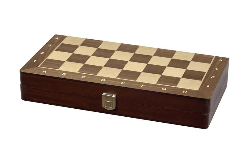 Scacchi da torneo Sunrise No. 3 Exclusive (30x30cm) WALNUT - Scacchi da torneo Sunrise No. 3 Exclusive (30x30cm) WALNUT