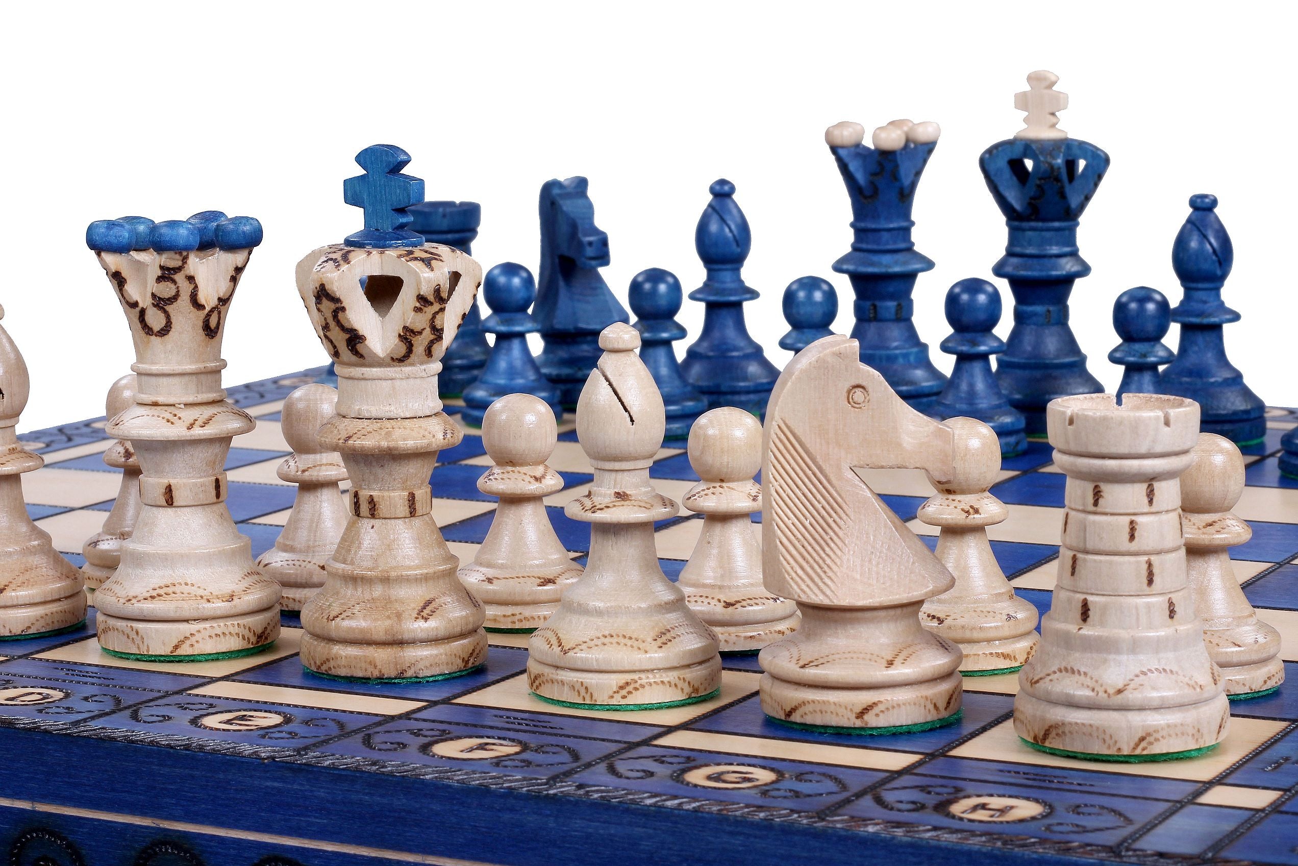 AMBASADOR Chess - BLUE - AMBASADOR Chess - BLUE