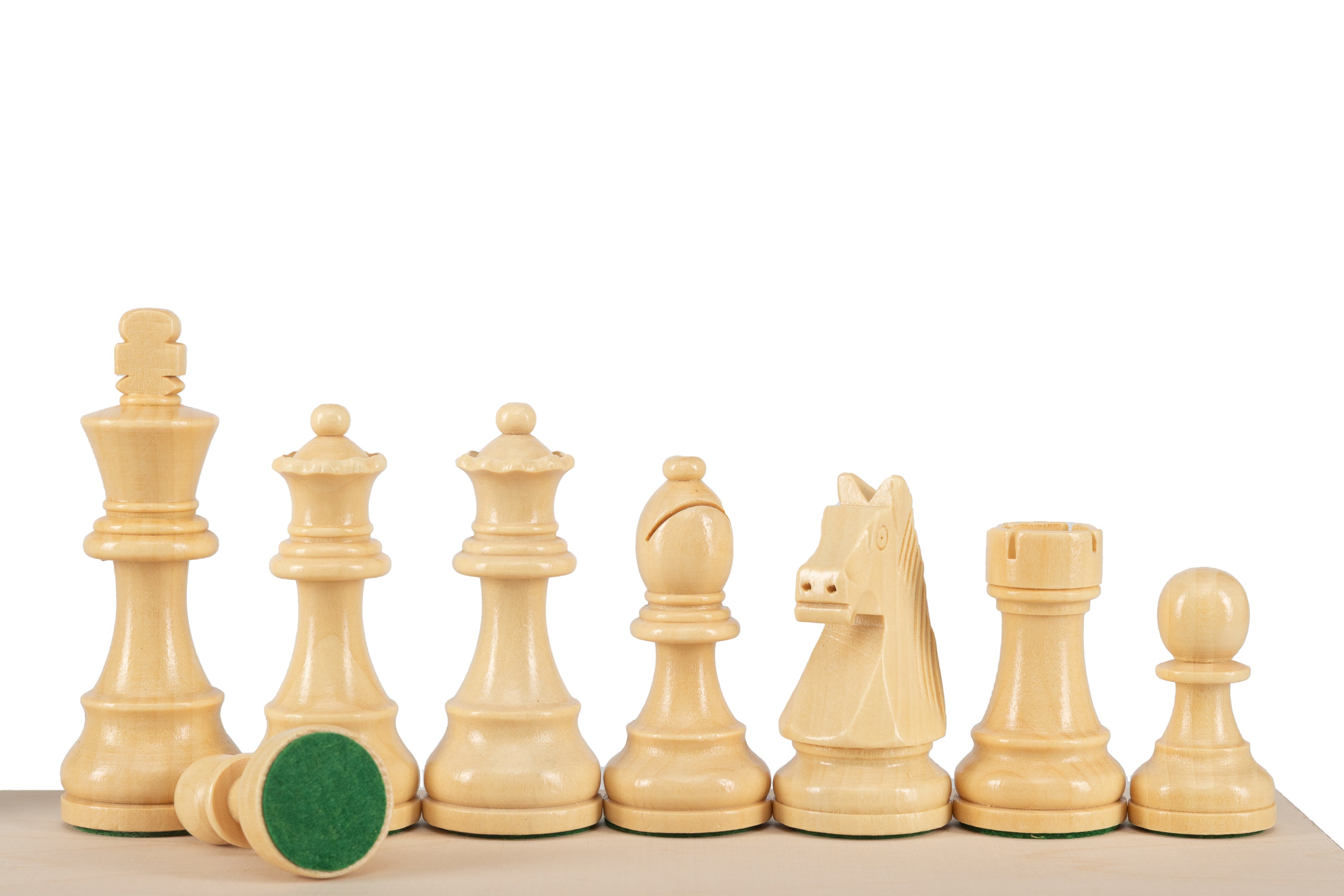 German 5+ Chess Pieces | King 98 mm | weighted - German 5+ Chess Pieces | King 98 mm | weighted