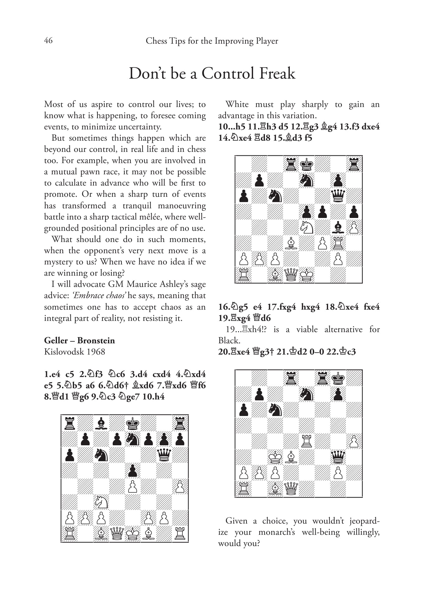 Chess Tips for the Improving Player by Amatzia Avni (miękka okładka) - Chess Tips for the Improving Player by Amatzia Avni (miękka okładka)