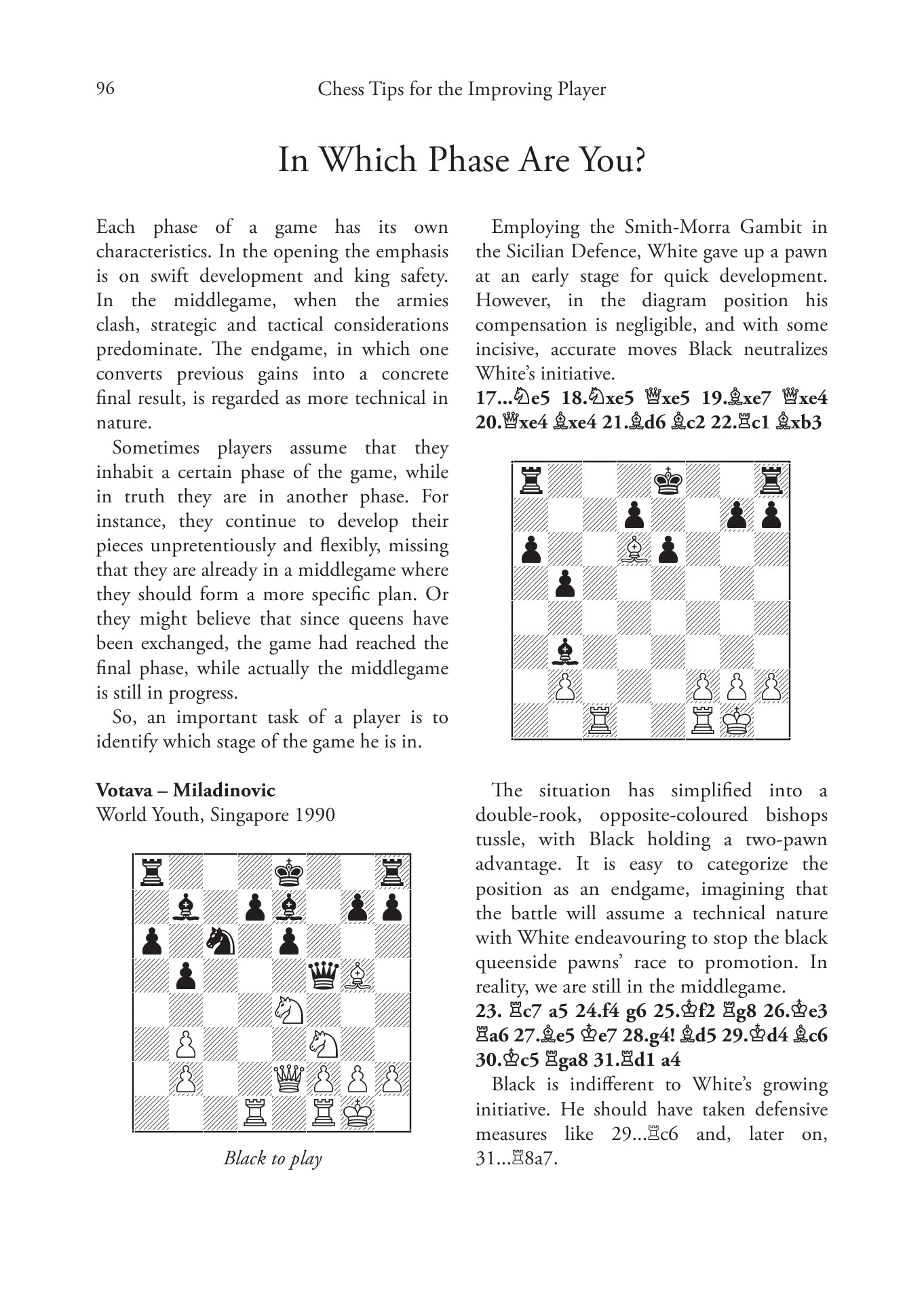 Chess Tips for the Improving Player by Amatzia Avni (miękka okładka) - Chess Tips for the Improving Player by Amatzia Avni (miękka okładka)