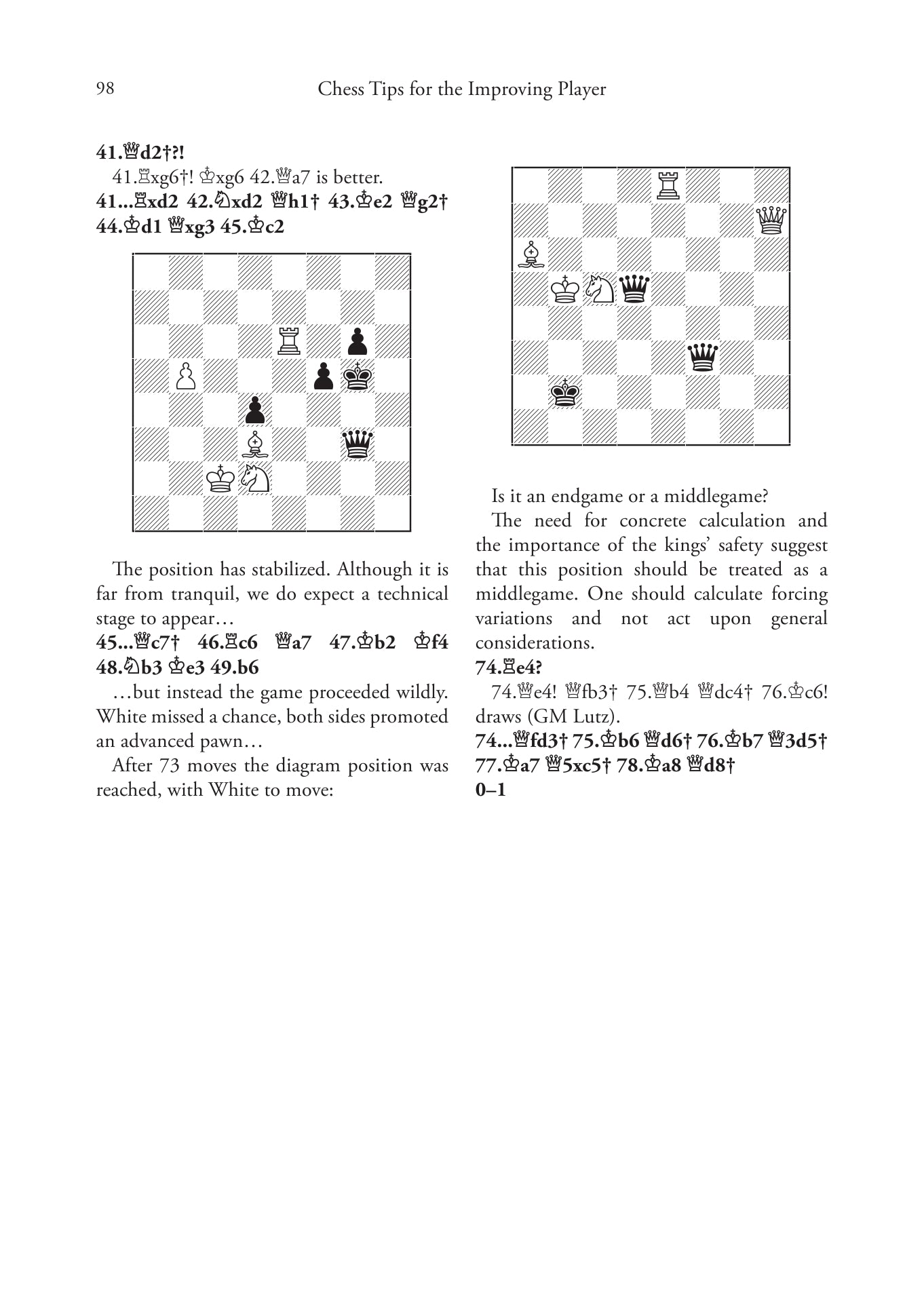 Chess Tips for the Improving Player by Amatzia Avni (miękka okładka) - Chess Tips for the Improving Player by Amatzia Avni (miękka okładka)