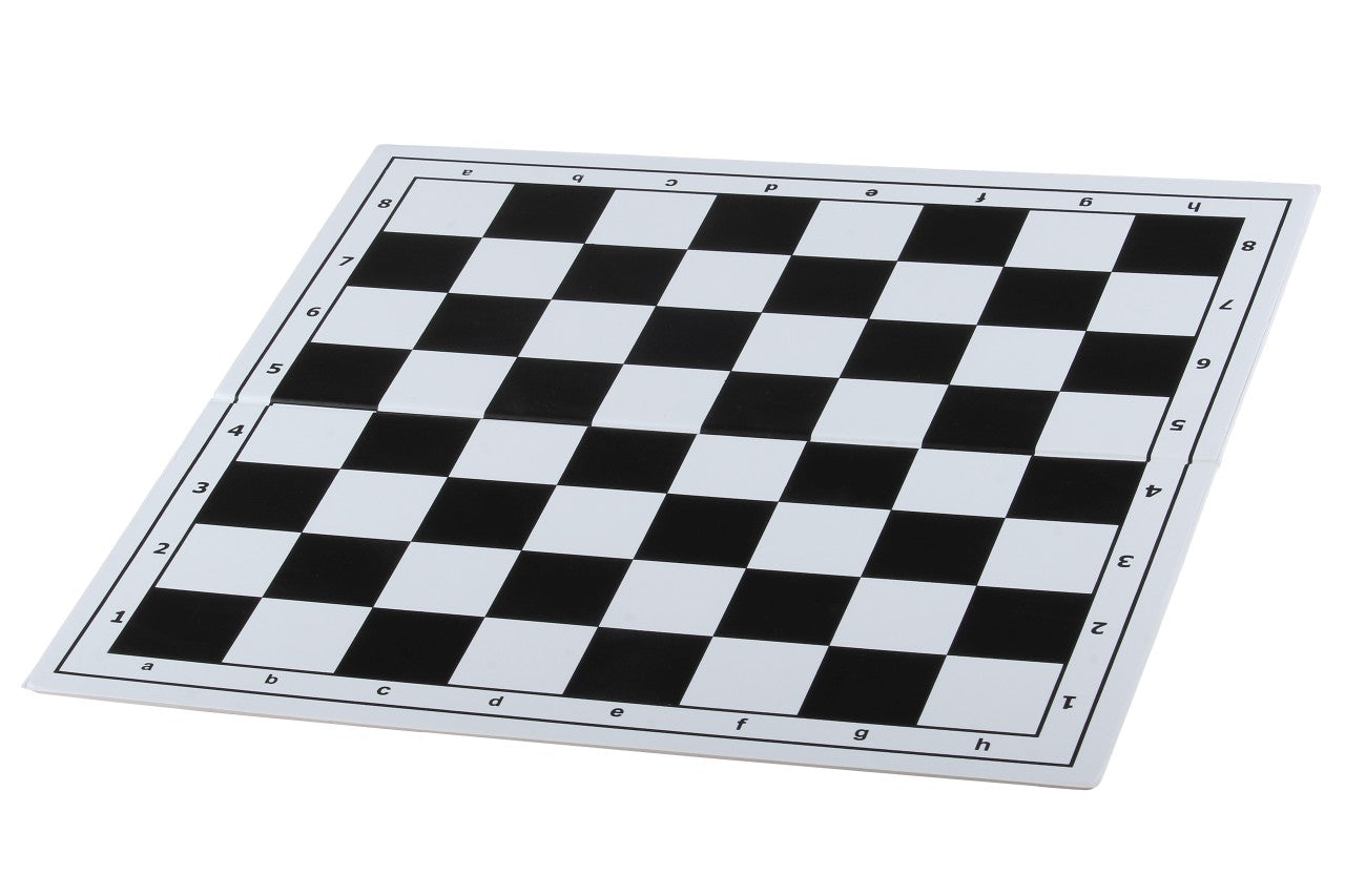 Tablero de ajedrez plegable de plástico 4, blanco y negro - Tablero de ajedrez plegable de plástico 4, blanco y negro
