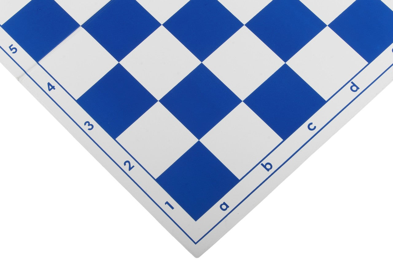 Szachownica plastikowa składana nr 6, biało - niebieska - Szachownica plastikowa składana nr 6, biało - niebieska