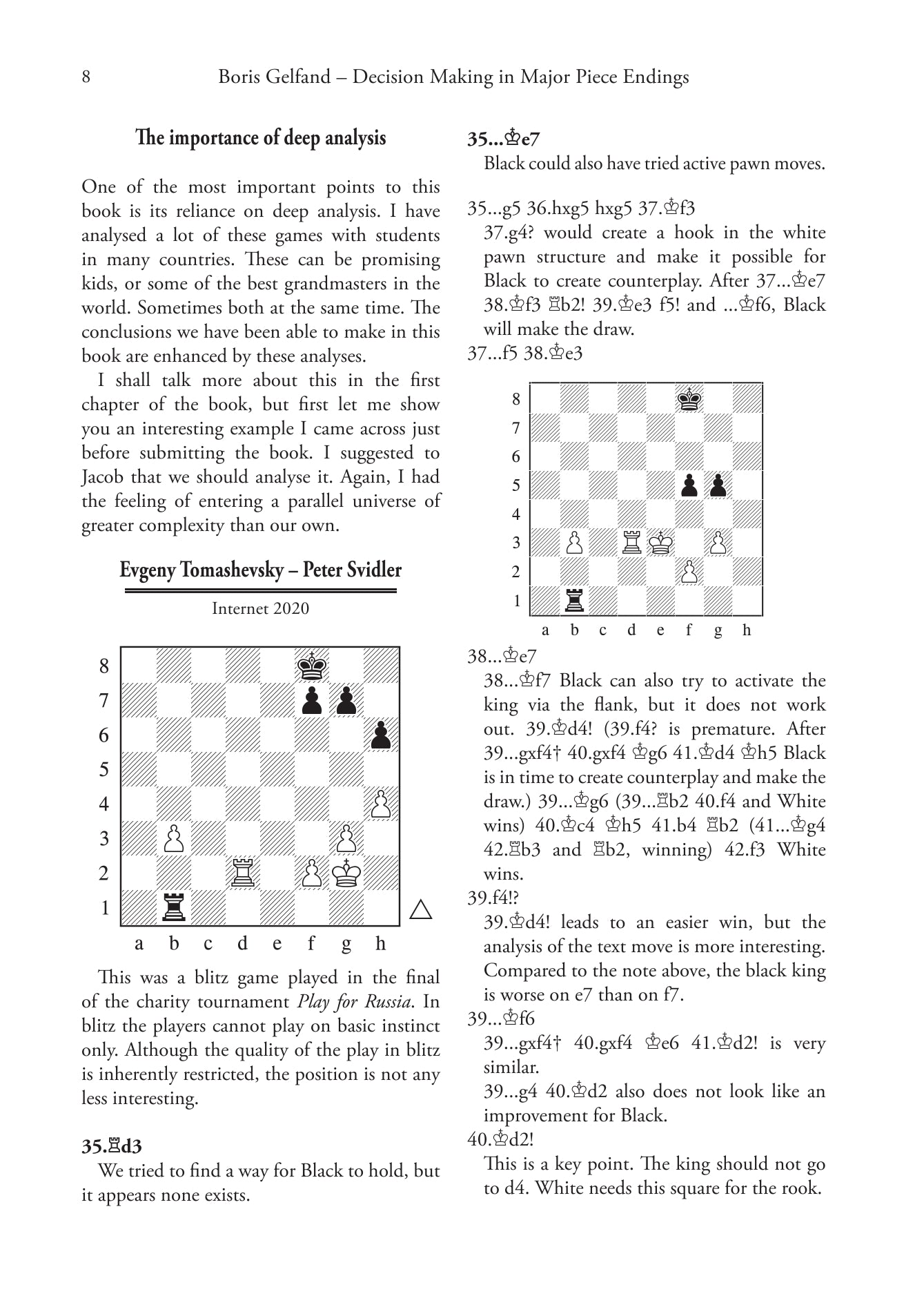 Decision Marey in Major Piece Endings by Boris Gelfand (hardcover) - Decision Marey in Major Piece Endings by Boris Gelfand (hardcover)