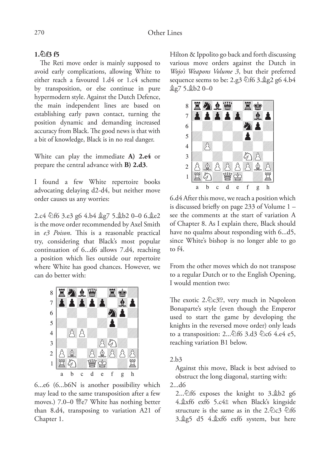 Dutch Sidelines par Mihail Marin (broché) - Dutch Sidelines par Mihail Marin (broché)