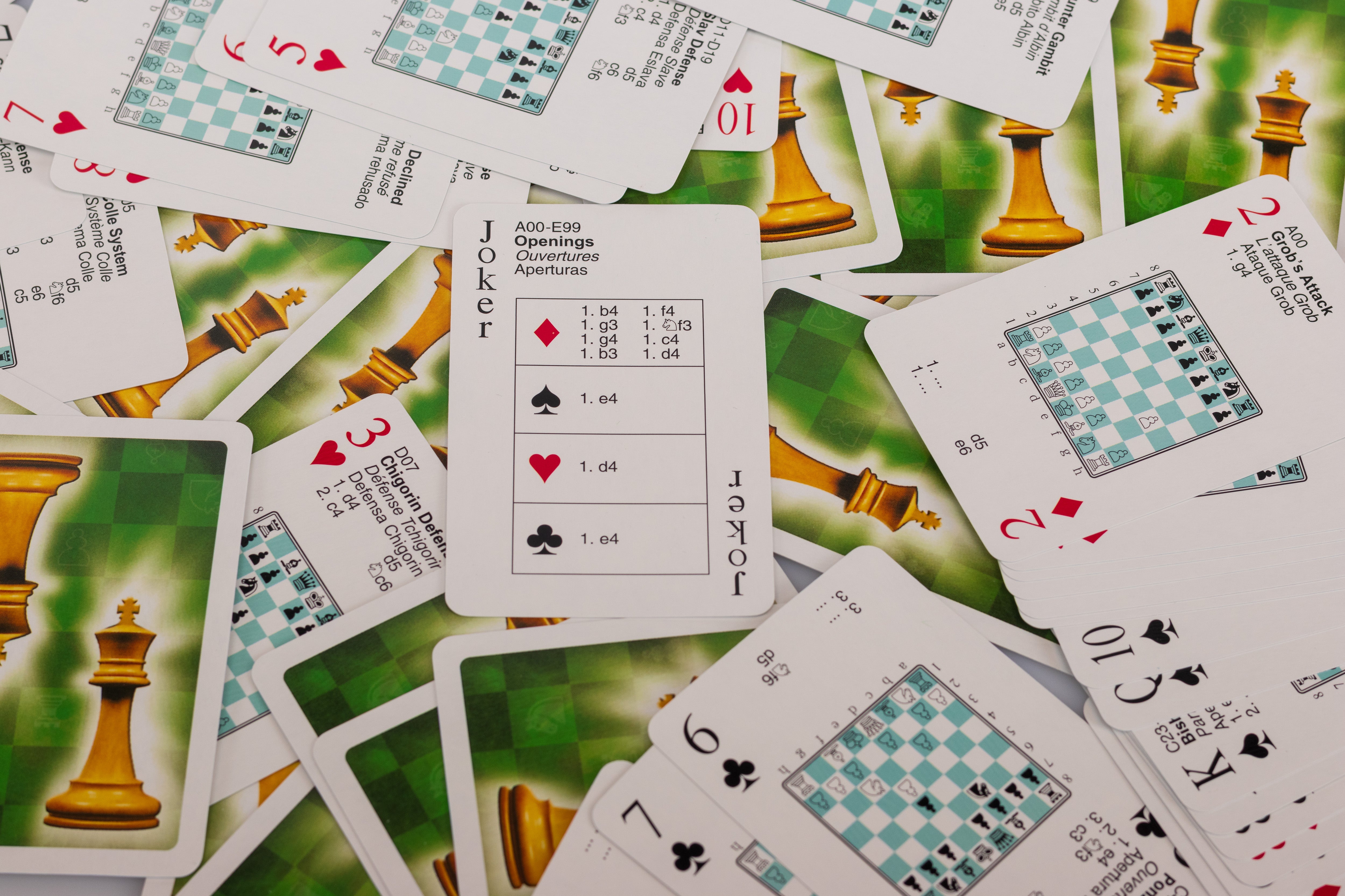 Cartas de ajedrez: ¡descubra los estrenos más populares! - Cartas de ajedrez: ¡descubra los estrenos más populares!