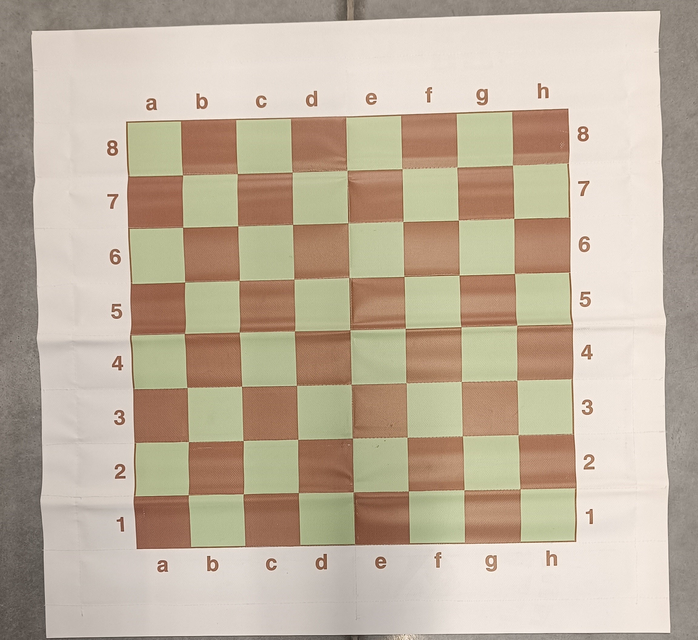 Dwustronna warcabnica magnet. z pionami 81 x 81cm - Dwustronna warcabnica magnet. z pionami 81 x 81cm