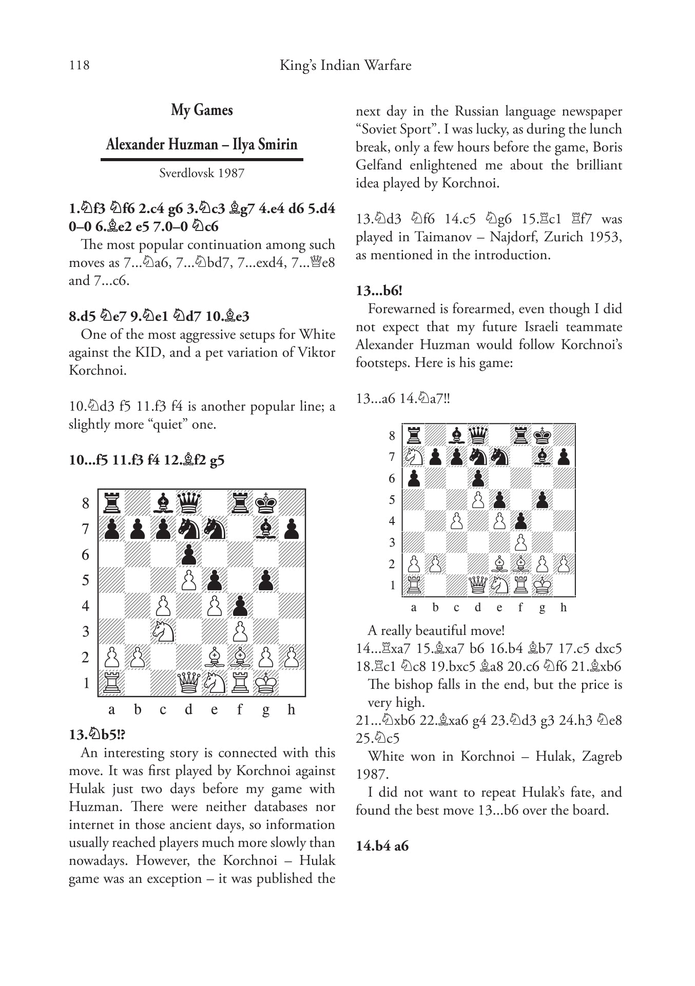 King's Indian Warfare von Ilya Smirin (fester Einband) - King's Indian Warfare von Ilya Smirin (fester Einband)