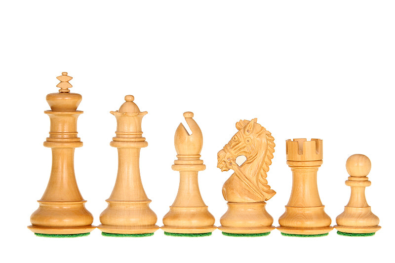 Figury szachowe King's Bridal Akacja/Bukszpan 4 cale - ef49ee4ae34933f1e7a9db6f736adbde