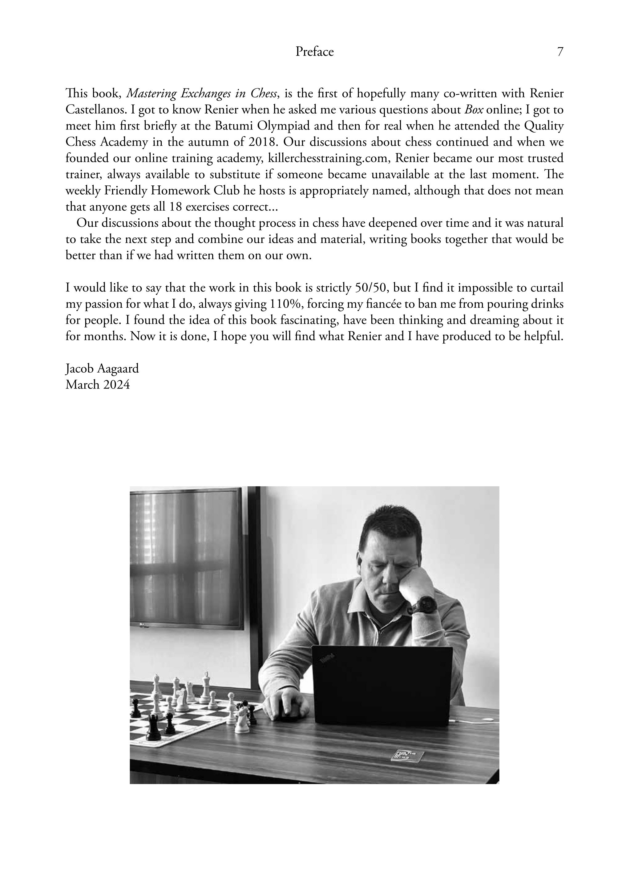 Mastering Chess Exchanges by Jacob Aagaard and Renier Castellanos (softcover) - Mastering Chess Exchanges by Jacob Aagaard and Renier Castellanos (softcover)