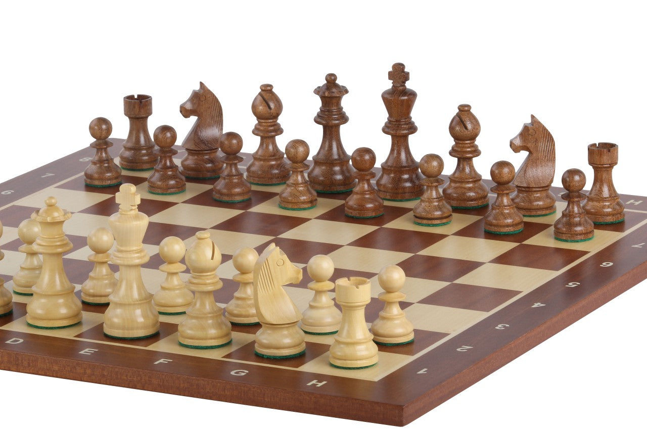 Set di scacchi Grande Maestro (Re 9,5cm) - Set di scacchi Grande Maestro (Re 9,5cm)
