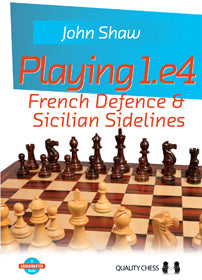 1.e4-Französische Verteidigung und Sizilianische Nebenvariante spielen (weiche Abdeckung) - 77da6791d66b4341043790c5e9d75df5