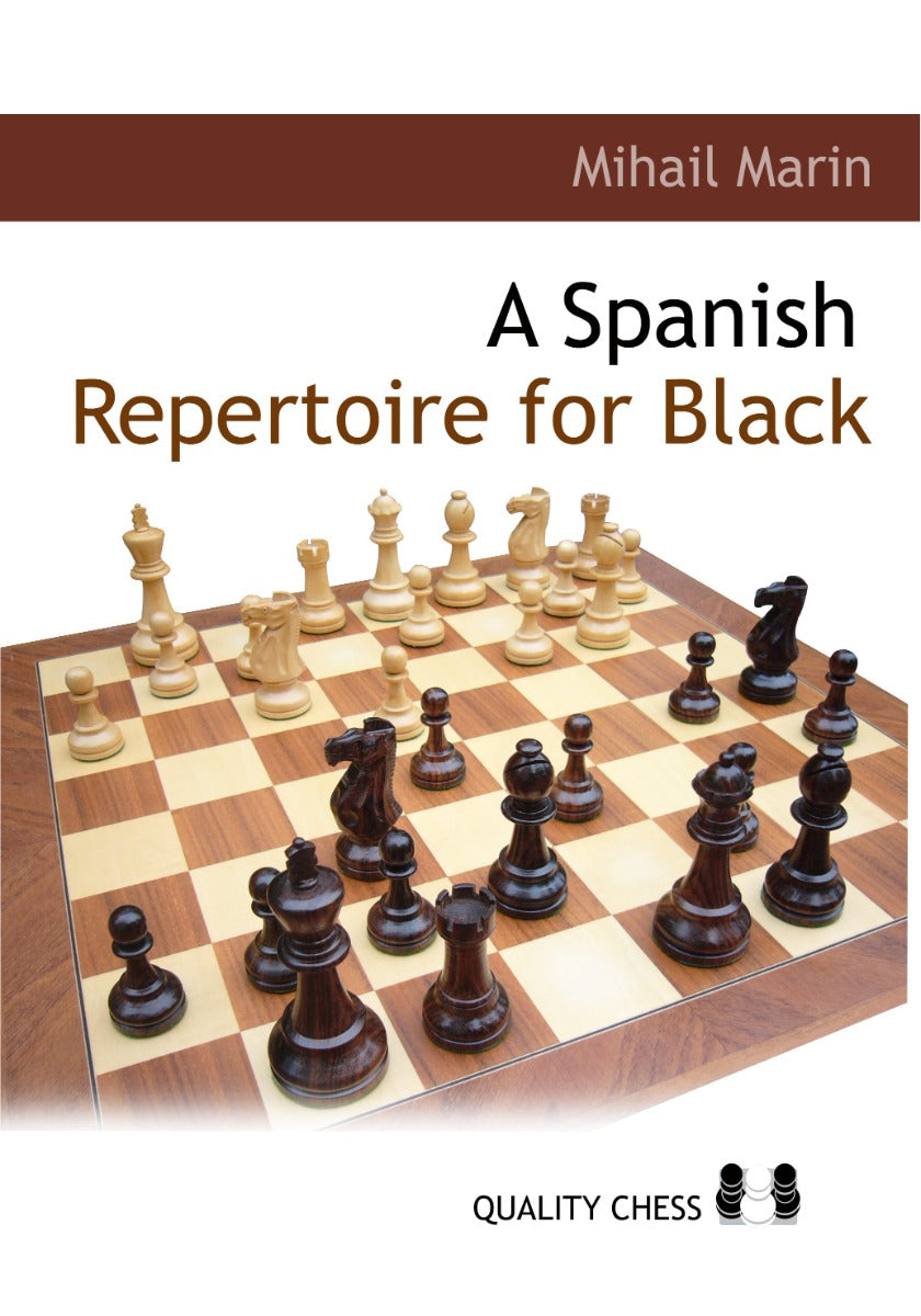 A Spanish Repertoire for Black by Mihail Marin (miękka okładka) - A Spanish Repertoire for Black by Mihail Marin (miękka okładka)