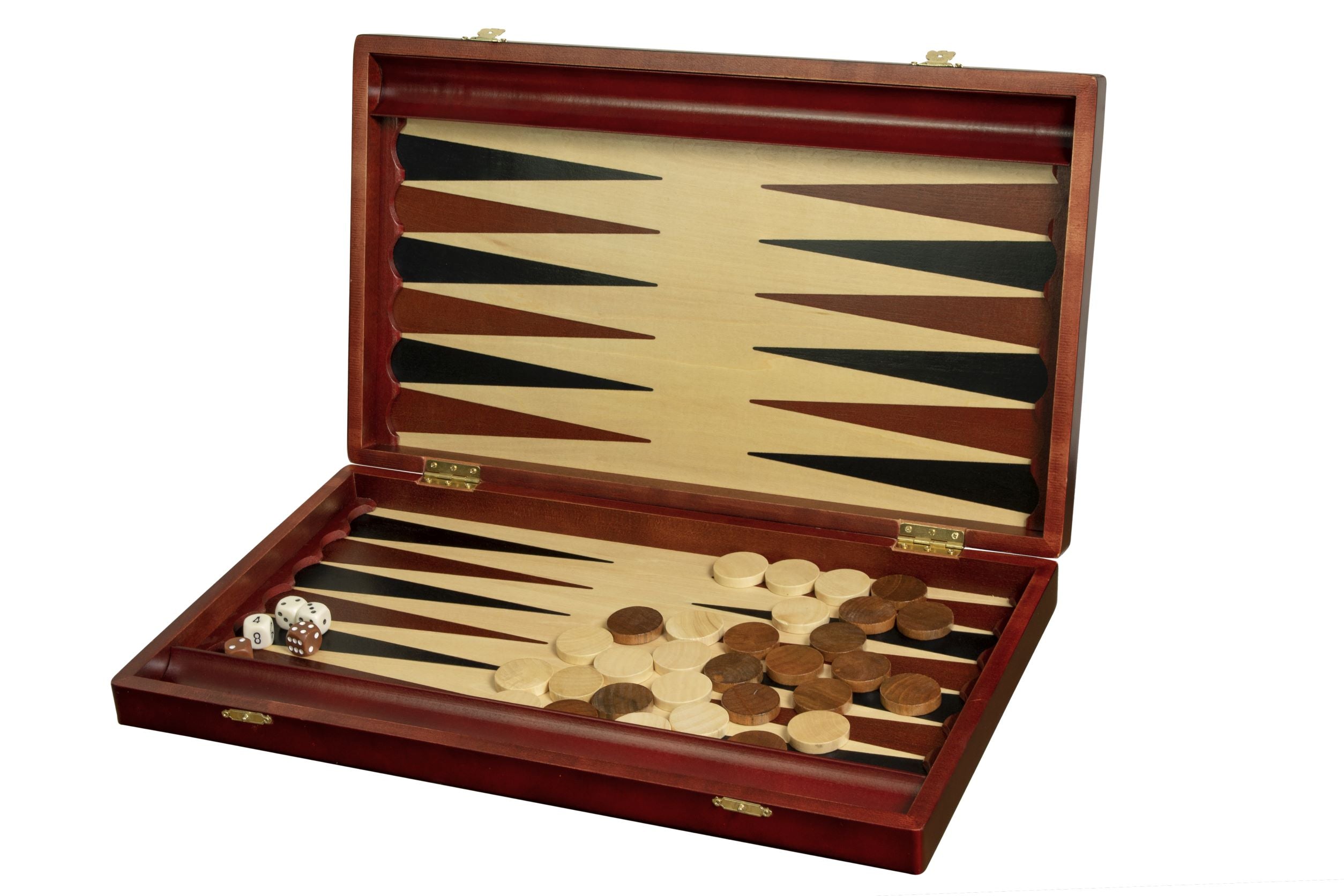 BACKGAMMON - LARGE TRICTRAK - BACKGAMMON - LARGE TRICTRAK