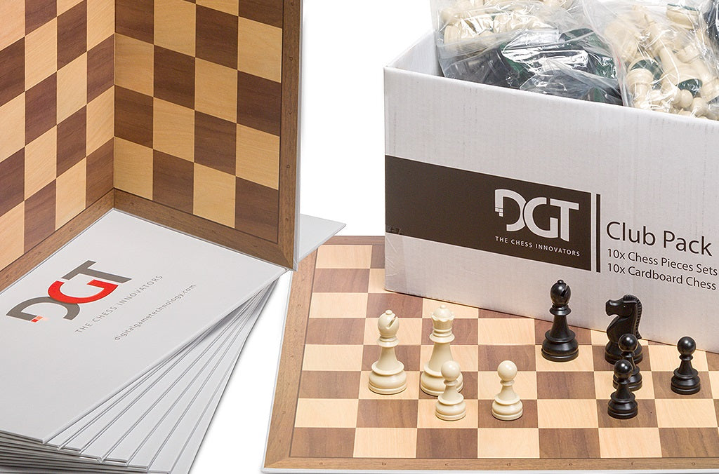 DGT CLUB PACK (10 juegos: piezas + tableros) - DGT CLUB PACK (10 juegos: piezas + tableros)