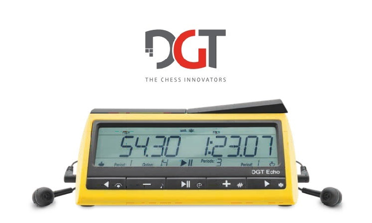 Pendule éléctronique DGT Echo - Pendule d'échecs pour malvoyants et aveugles - Pendule éléctronique DGT Echo - Pendule d'échecs pour malvoyants et aveugles
